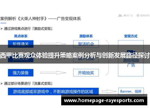 西甲比赛观众体验提升策略案例分析与创新发展路径探讨