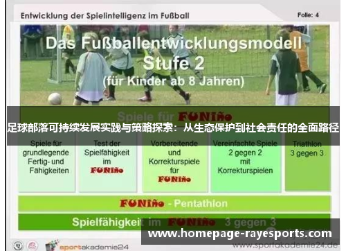 足球部落可持续发展实践与策略探索：从生态保护到社会责任的全面路径